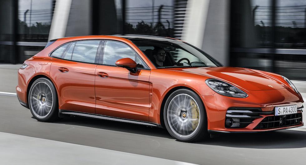 Porsche Panamera uppdateras med ny laddhybrid