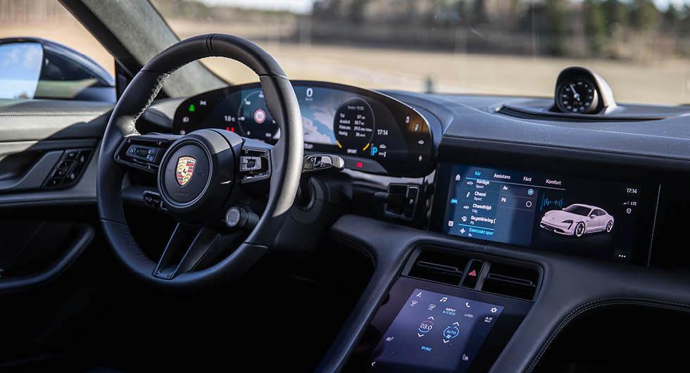 Frågetecken kring OTA-uppdateringar i nya Porsche Taycan