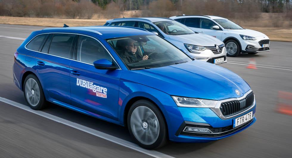 Bästa kombibilen i test 2020 – här är familjens favoriter