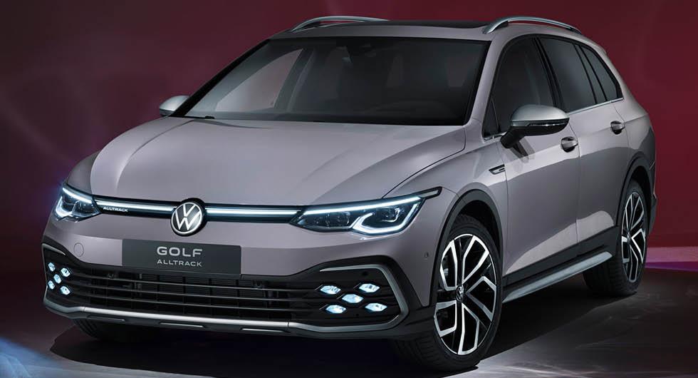 Premiär: Volkswagen Golf nu som kombi och Alltrack