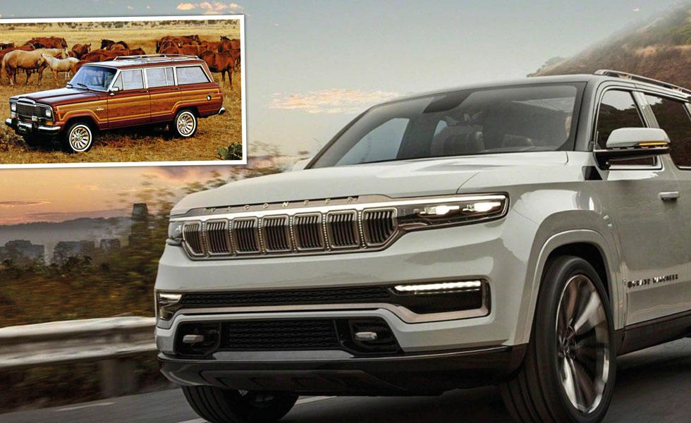 Jeep Grand Wagoneer officiell – klassiskt modellnamn gör comeback