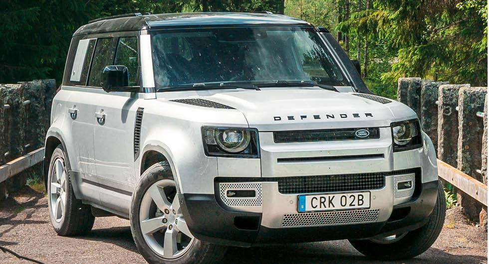 ”Jag välte en Land Rover Defender rakt ned i diket”