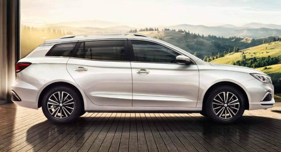 Premiär: MG 5 är en eldriven kombi med låg prislapp