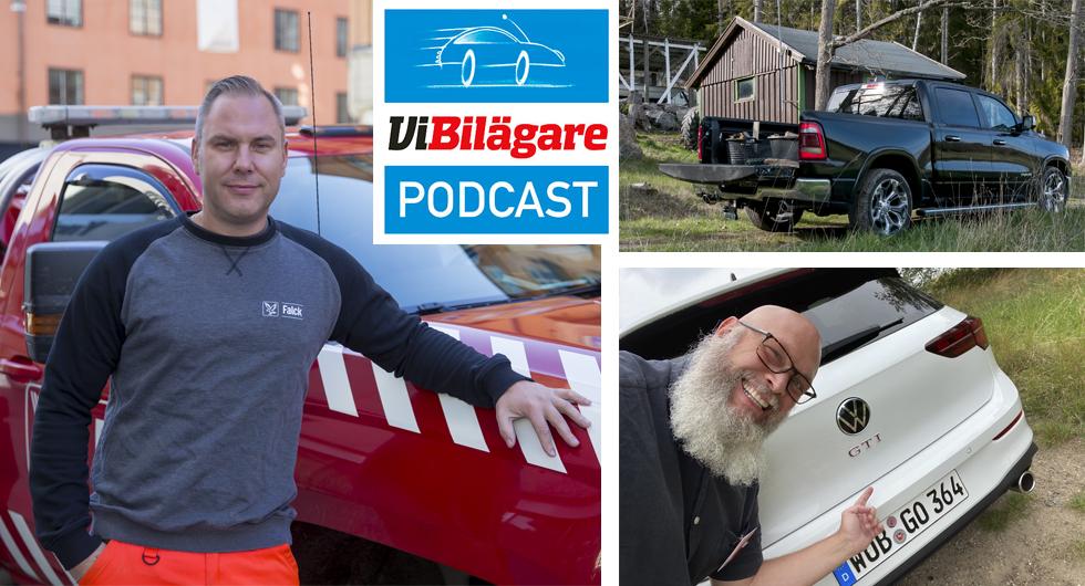 En bärgares berättelser, Volkswagen Golf GTI och RAM 1500