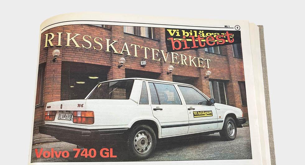 Volvo 740 i ”paragrafversion” – trött och seg men bekväm