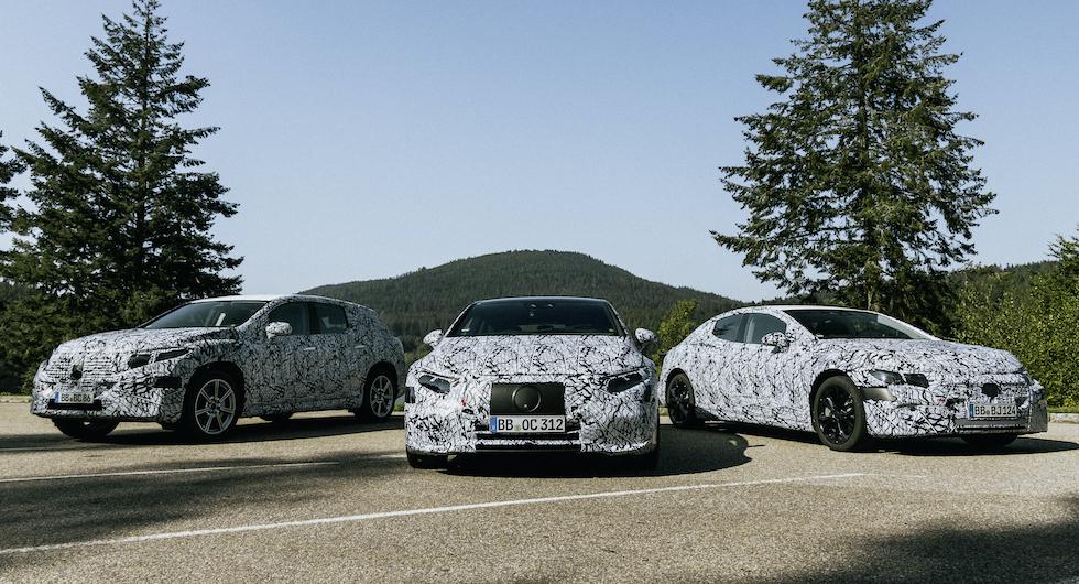 Mercedes nya elbilar: EQA, EQB, EQE och EQS på ingång