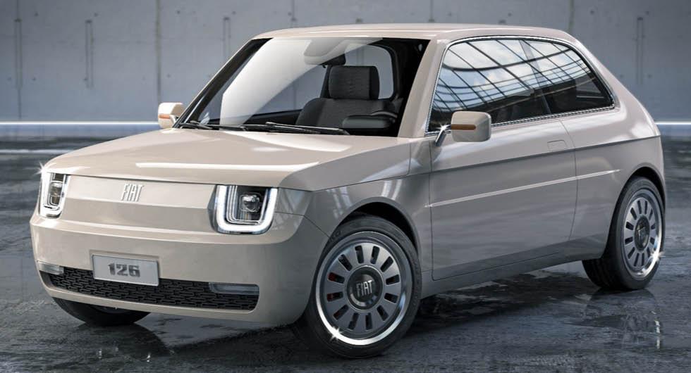 Fiat 126 som modern småbil – så kan den se ut