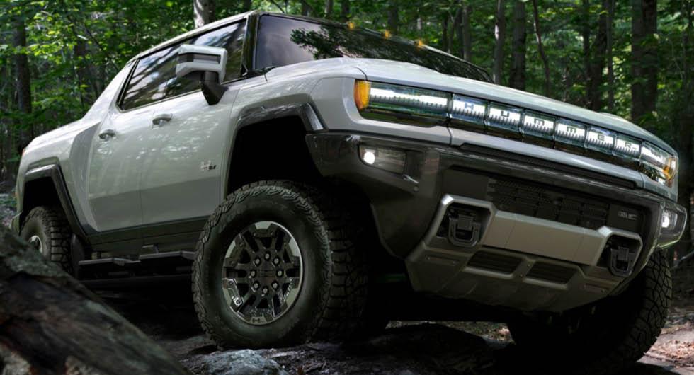 Premiär för Hummer EV – här är nya terrängelbilen med över 1 000 hk