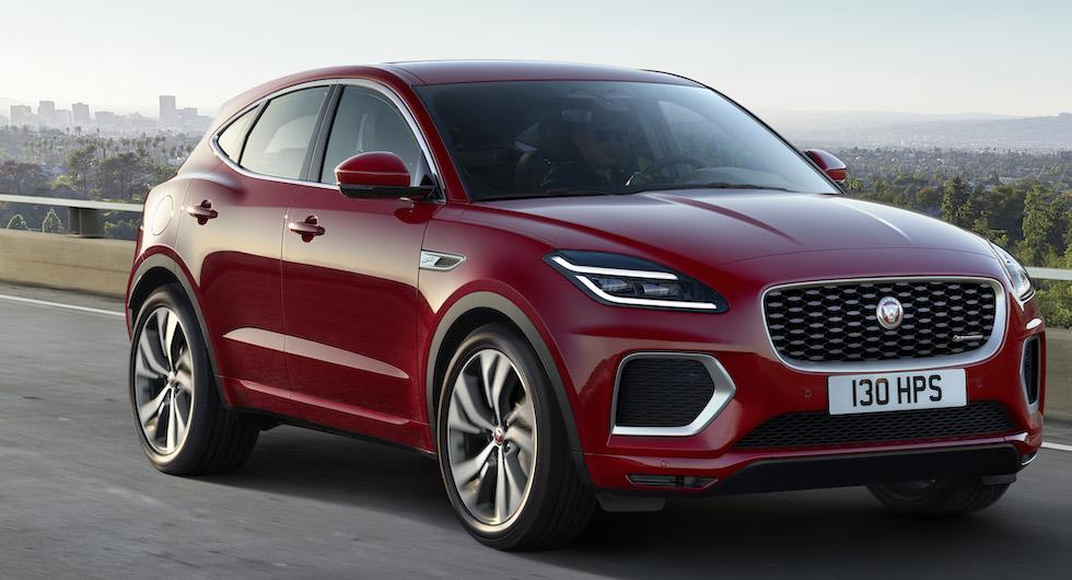 Jaguar E-Pace får ny design och kommer som laddhybrid