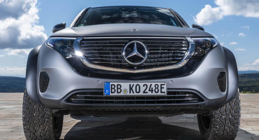 Mercedes EQC 4×4² är nya terrängsuven med eldrift