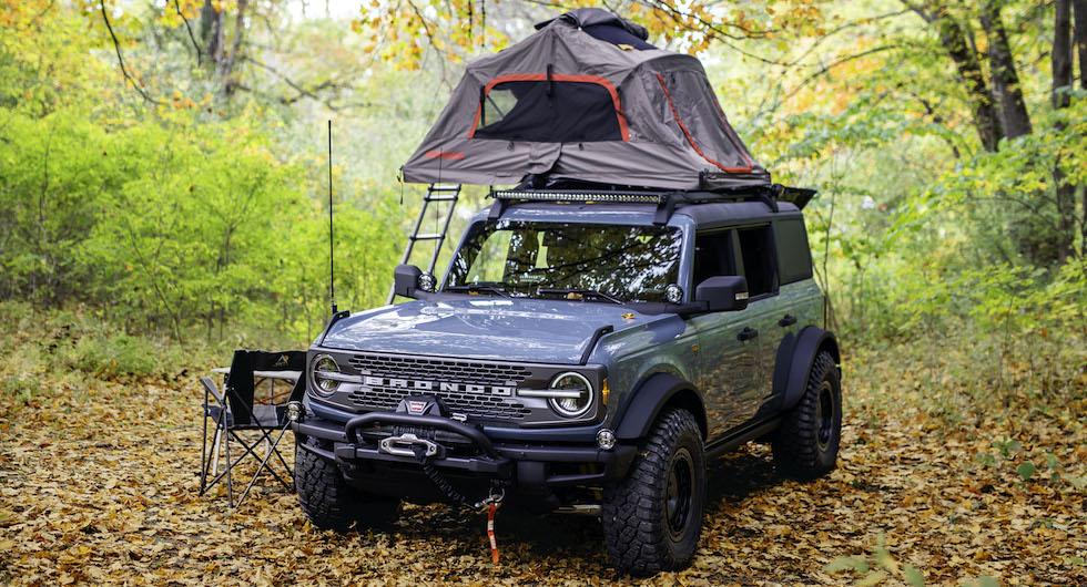 Ford Bronco Overland är en äventyrsmaskin för tuff terräng