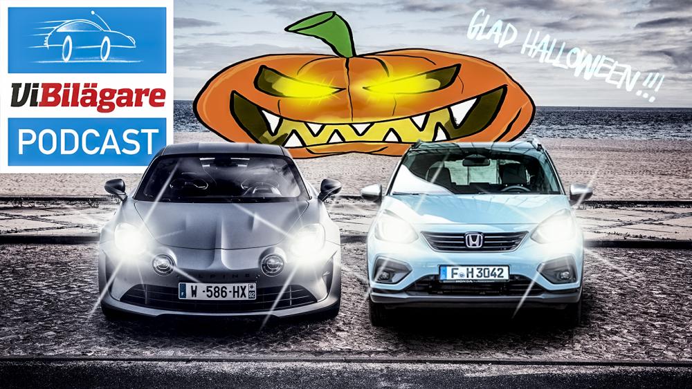 Alpine A110s och Honda Jazz Hybrid Crosstar
