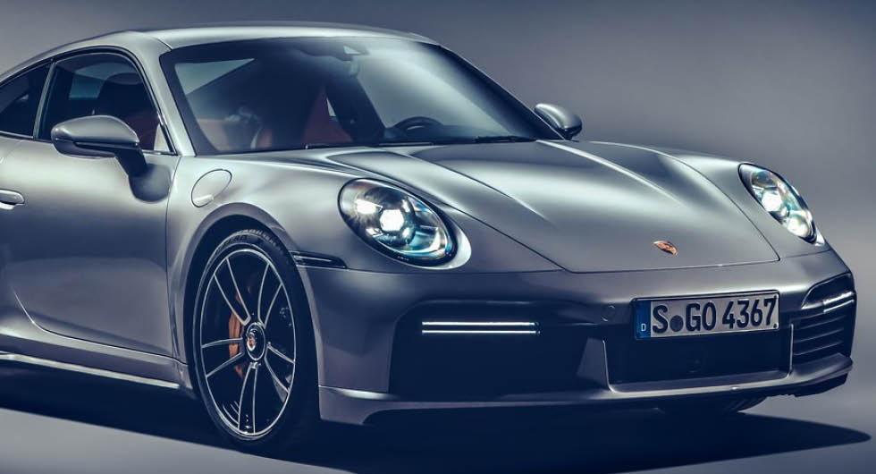 Bilden visar Porsche 911 Turbo S, inte någon av versionerna som nämns i artikeln.