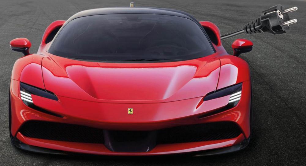 Ferrari backar: ”100 procent eldrift är att gå för långt”