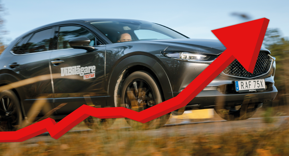 Mazda petar Toyota från kvalitetstoppen – Ford överlägset sämst