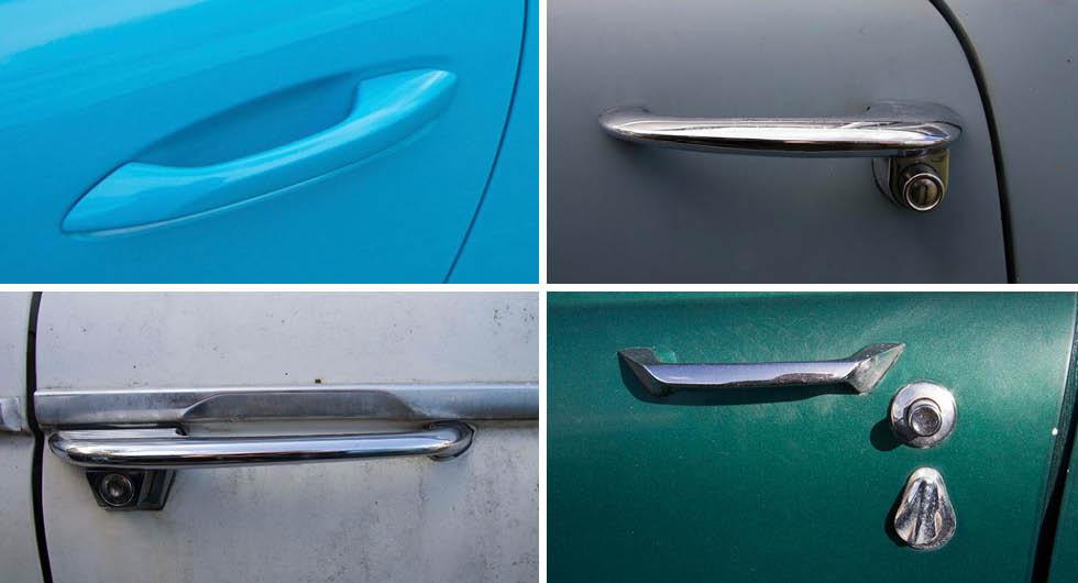 Svår quiz: Tar du bilmodellen på dörrhandtaget?