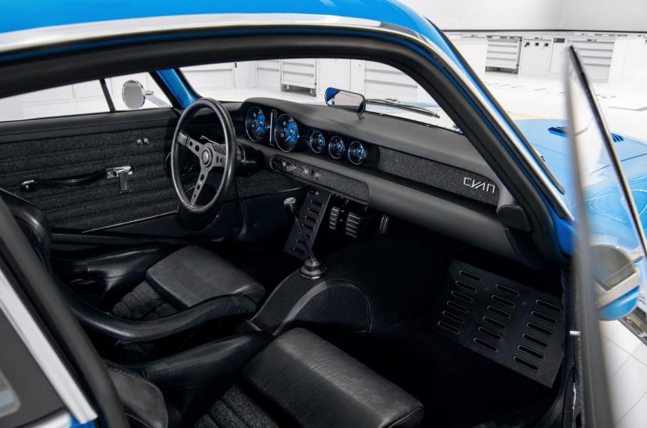 Nya bilder: Volvo visar interiören i P1800 Cyan