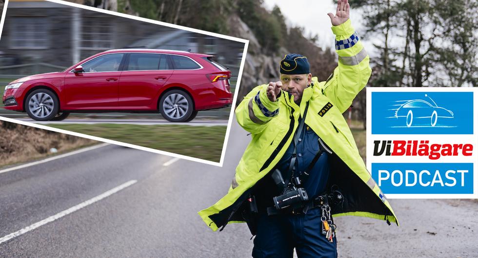 Trafikpolis, Skoda Octavia iV och G-Tec och bilbesiktning