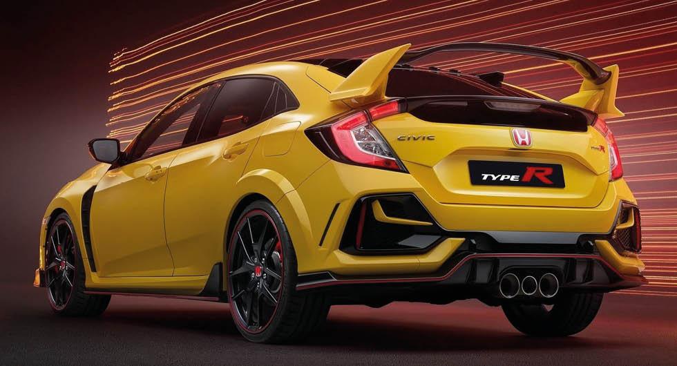 Bilden visar dagens Civic Type-R, inte nästa generation som presenteras 2022.