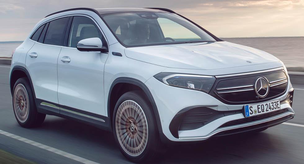 Premiär för Mercedes EQA – här är nya elbilen som utmanar Volvo
