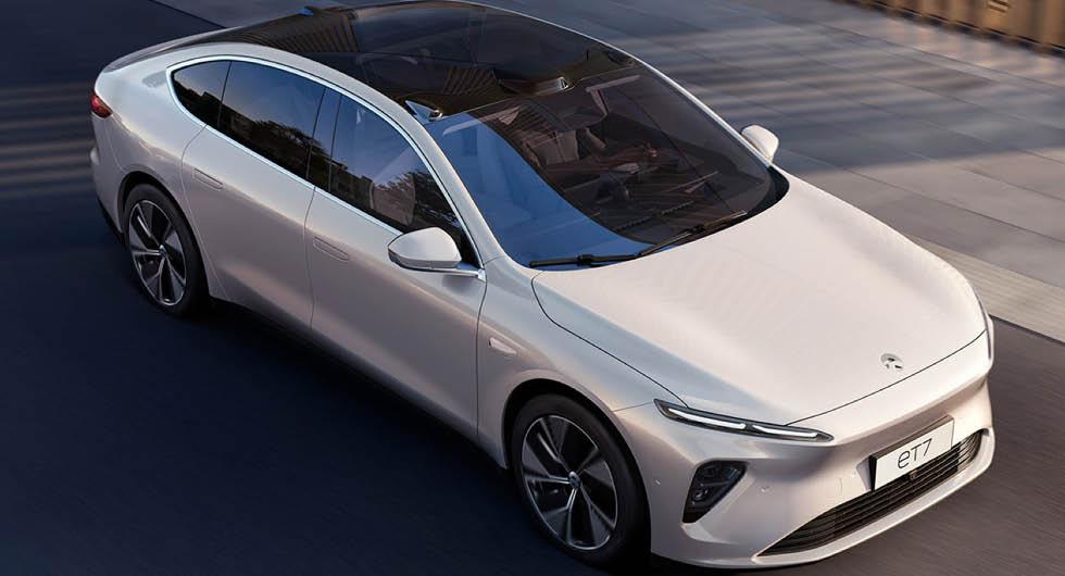 Nio ET7 är en eldriven lyxsedan som klarar 100 mil på en laddning