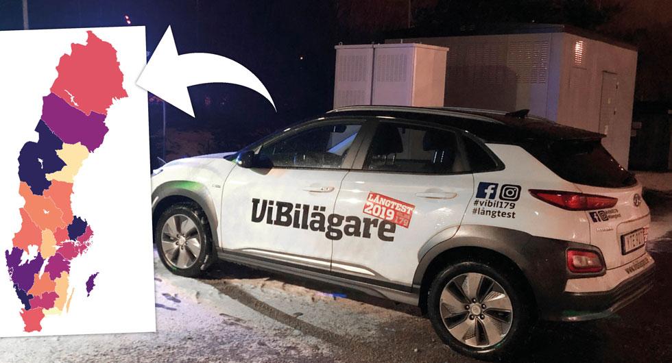 Nya elbilar vanligare på landsbygden än i storstäder