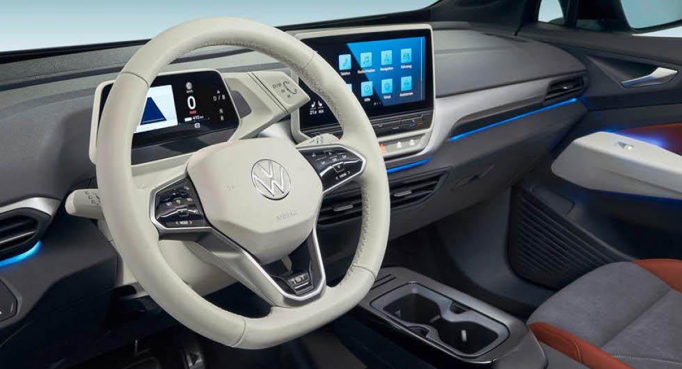 Volkswagen ID 3 får version 2.1 av mjukvaran – med trådlösa uppdateringar