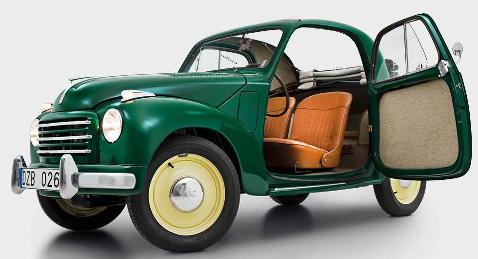 Fiat 500 Topolino var liten – men inte löjlig