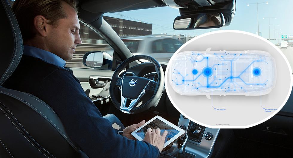 Volvo XC90 först med självkörande chip från Nvidia