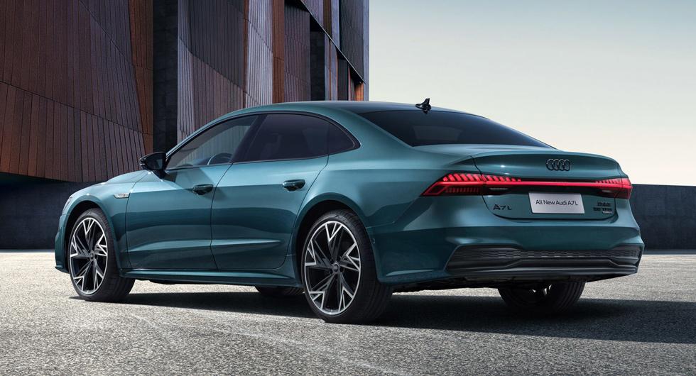 Audi lanserar förlängd A7 sedan i Kina