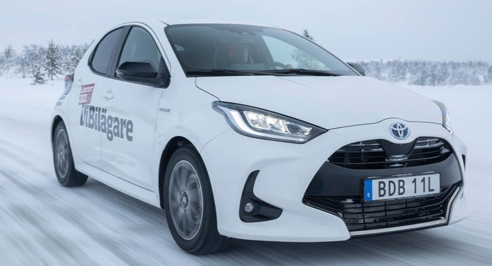Förhoppningsvis kan våren få ner Yaris törst en aning.